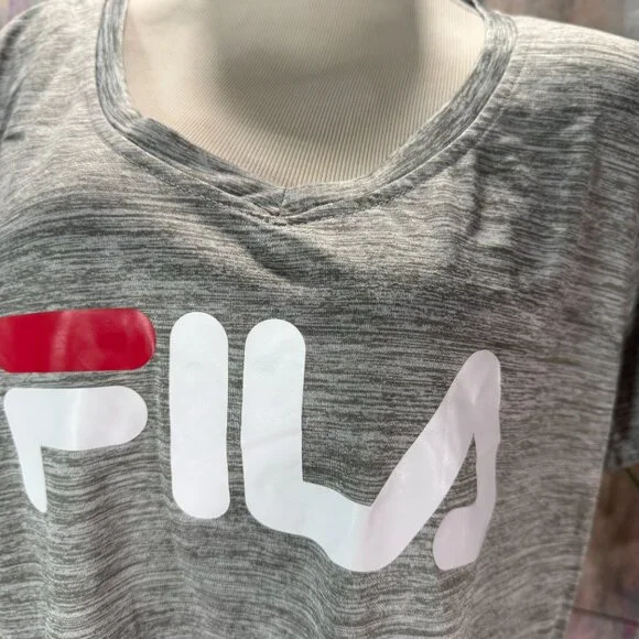 📌Fila & Ulla Popkins 2 Plus Size Sport - Gym Short Sleeves T-Shirts Tops - Picture 5 of 14